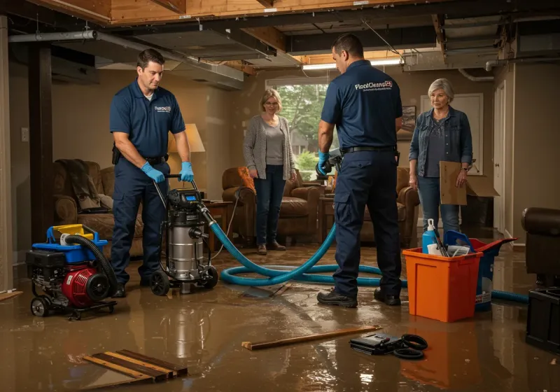 Basement Water Extraction and Removal Techniques process in New Smyrna Beach, FL